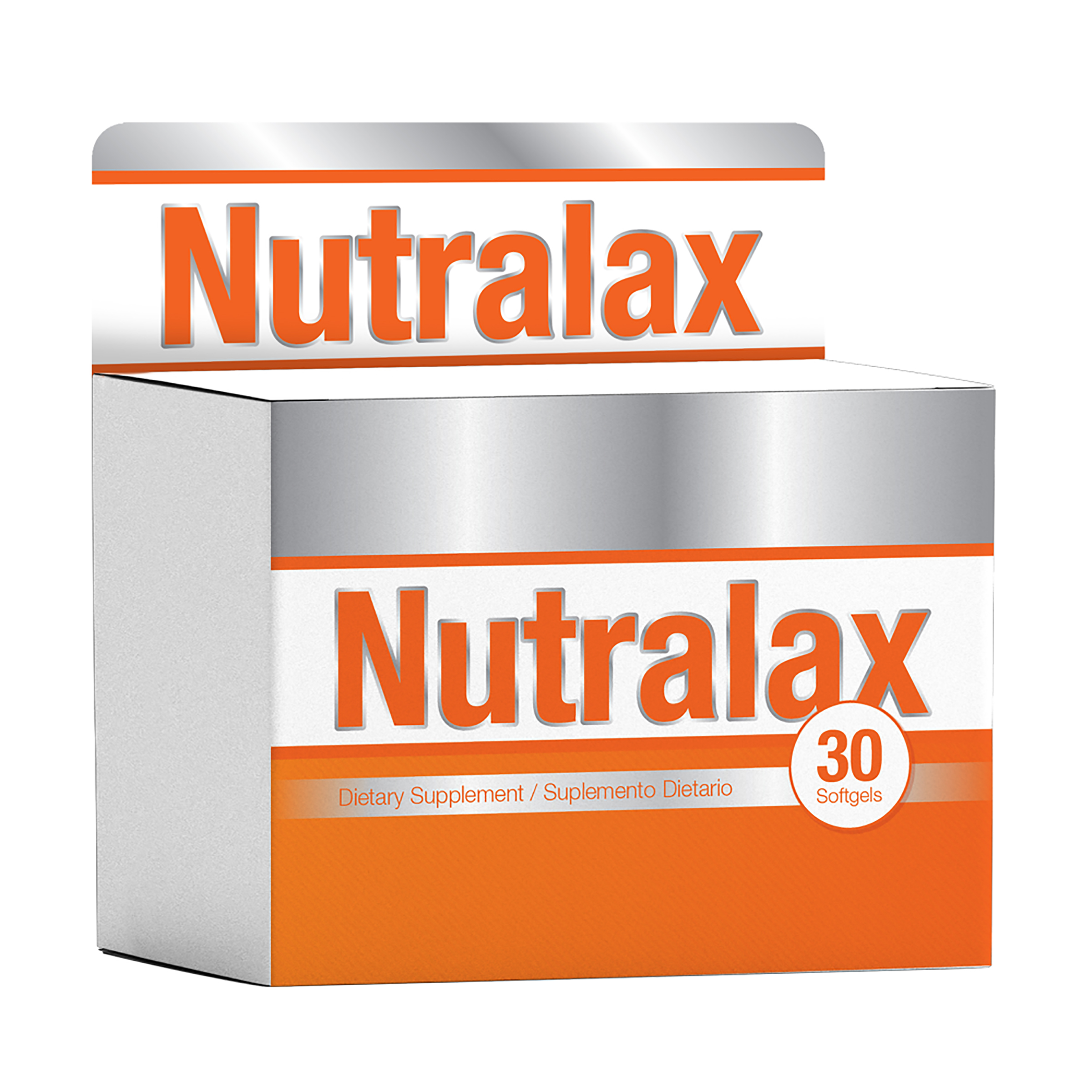 NUTRALAX 30 SOFTGELS BLISTER UNIT BOX