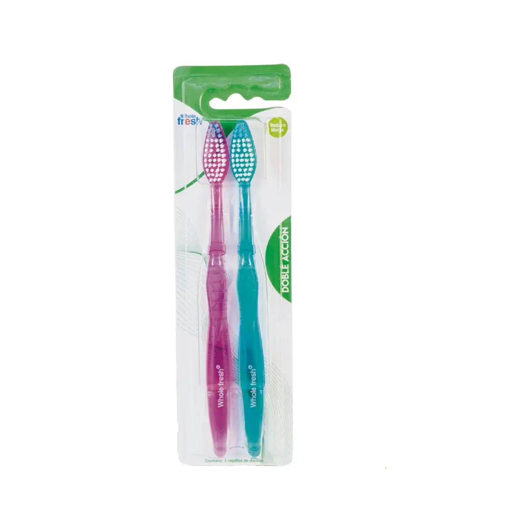2 Cepillos Wholefresh Doble Acci?n