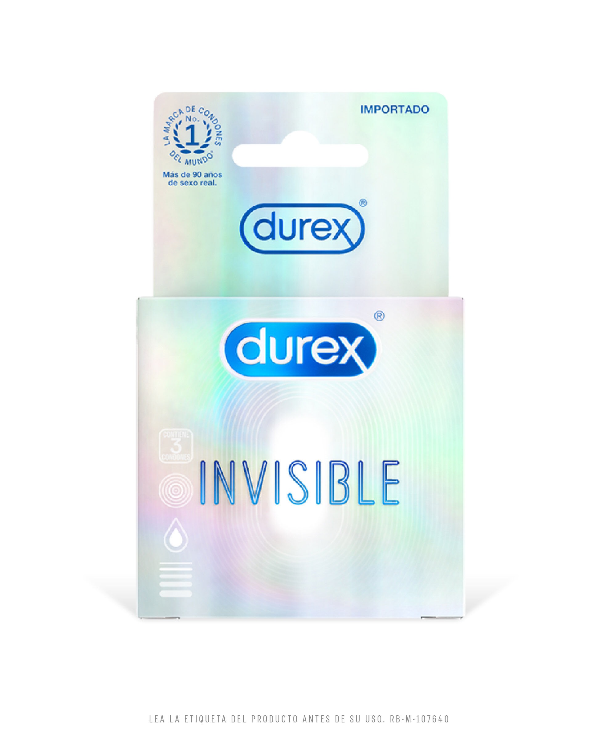Preservativo Durex Invisible 3 Und