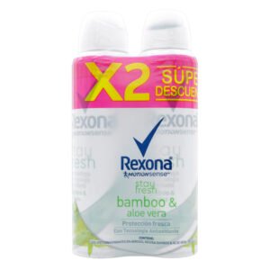2 Desodorante Rexona Spray Bambo 89 Gr