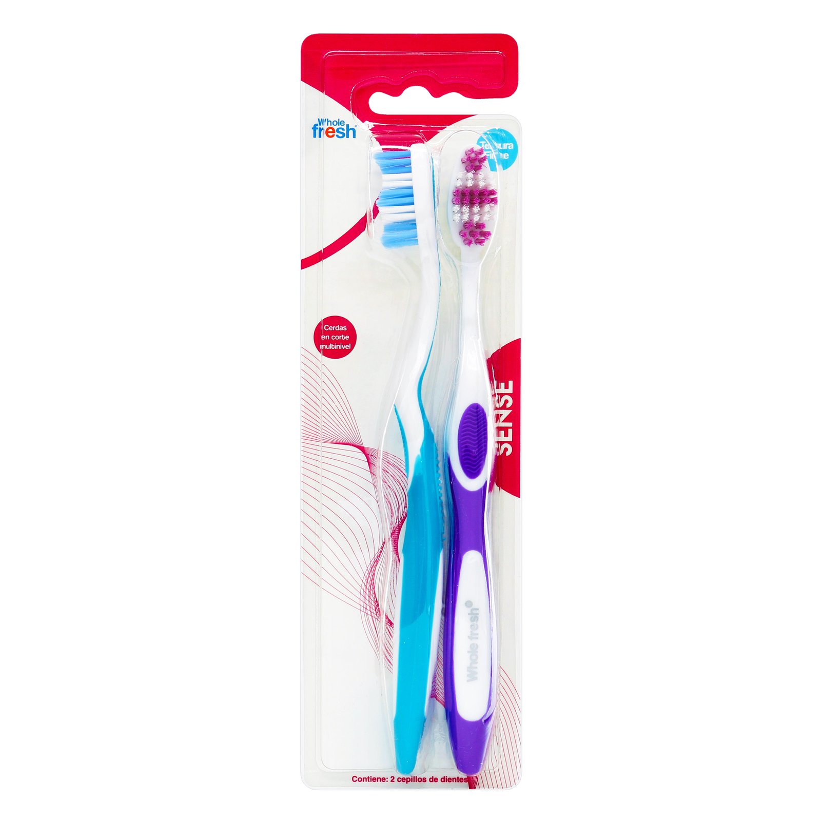 2 cepillos wholefresh sense icom