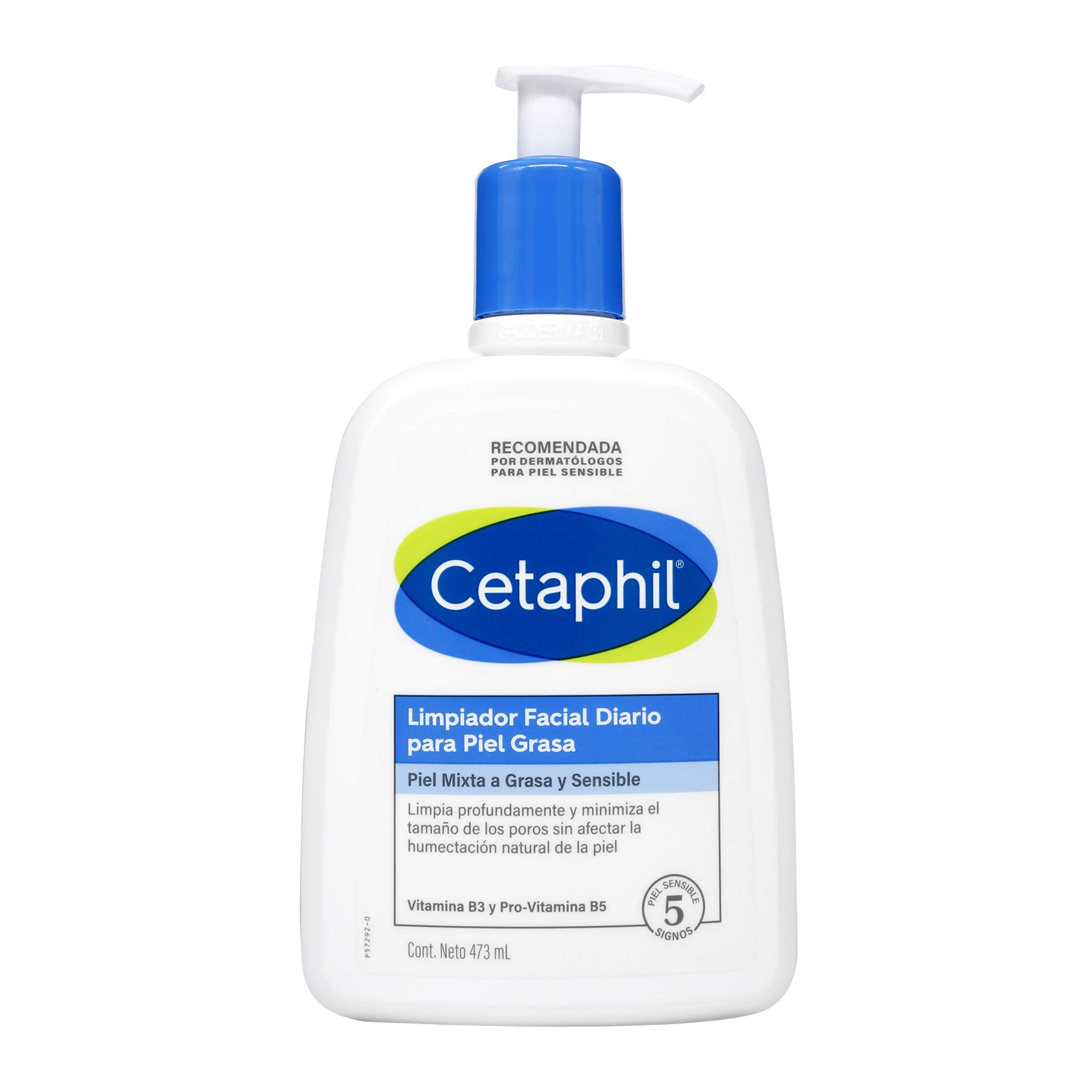 Cetaphil Gel Limpieza Facial Piel Grasa 473Ml