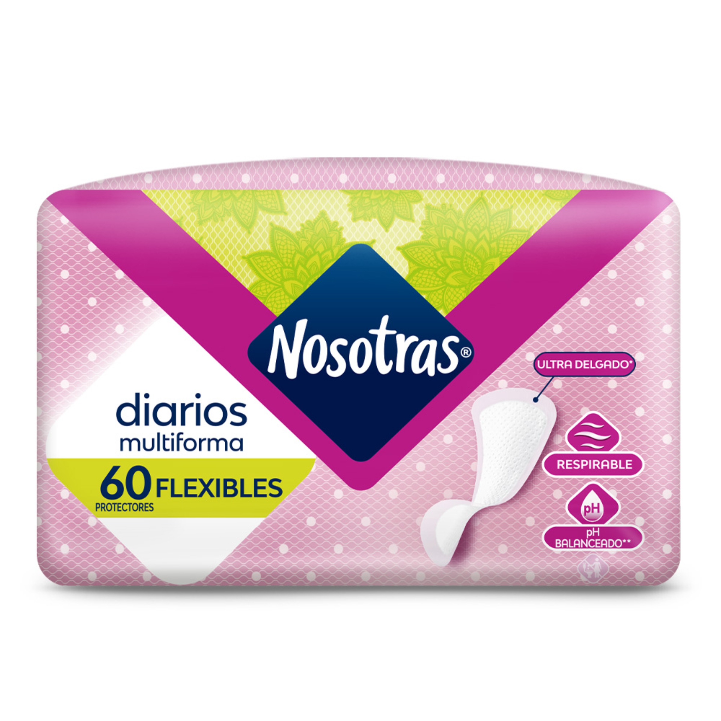 PROT NOSOTRAS DIARIO FLEXIBLES 60 UND