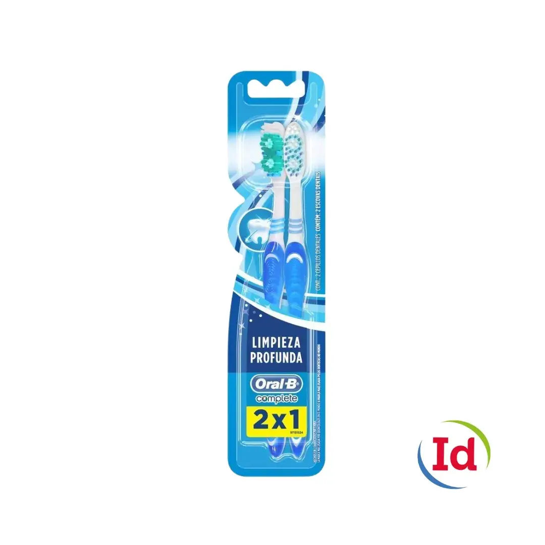 Cepillo Dental Oral-B Complete 2 Uds