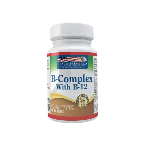 B-Complex con B-12 X 90 Tabletas