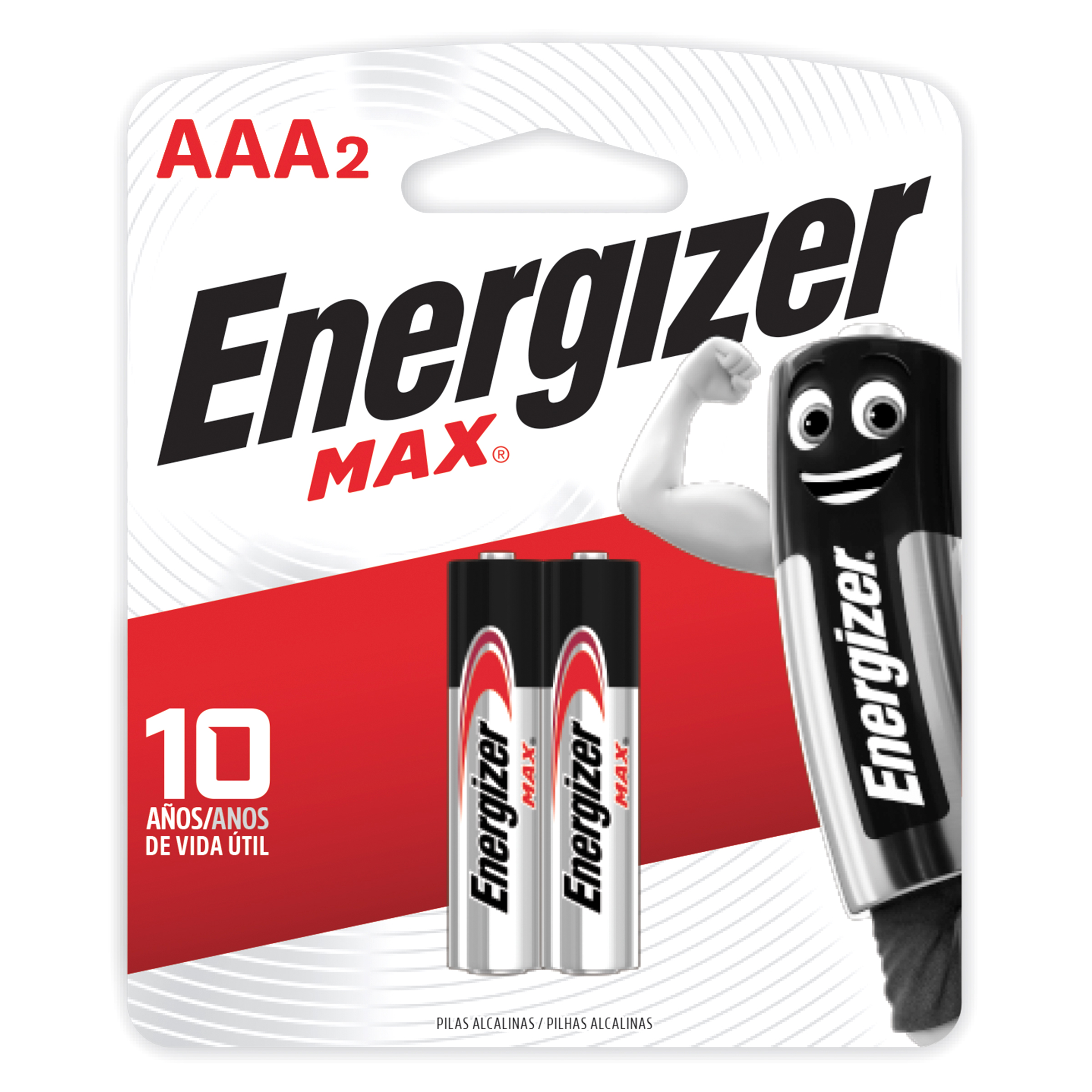 Pila Energizer Max Alkalina AAA X 2 Unidades