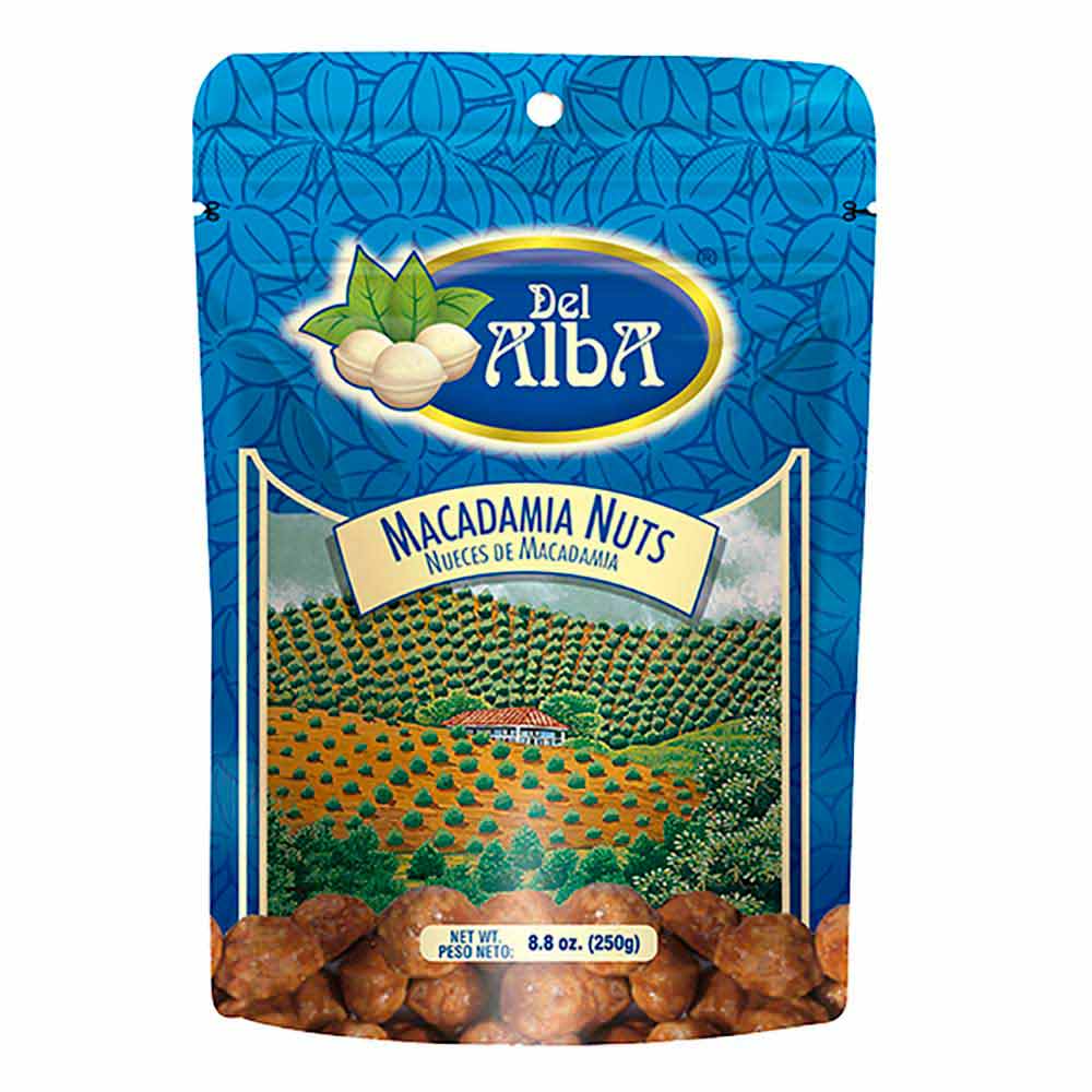 Macadamia caramelizada bolsa x 250 gr