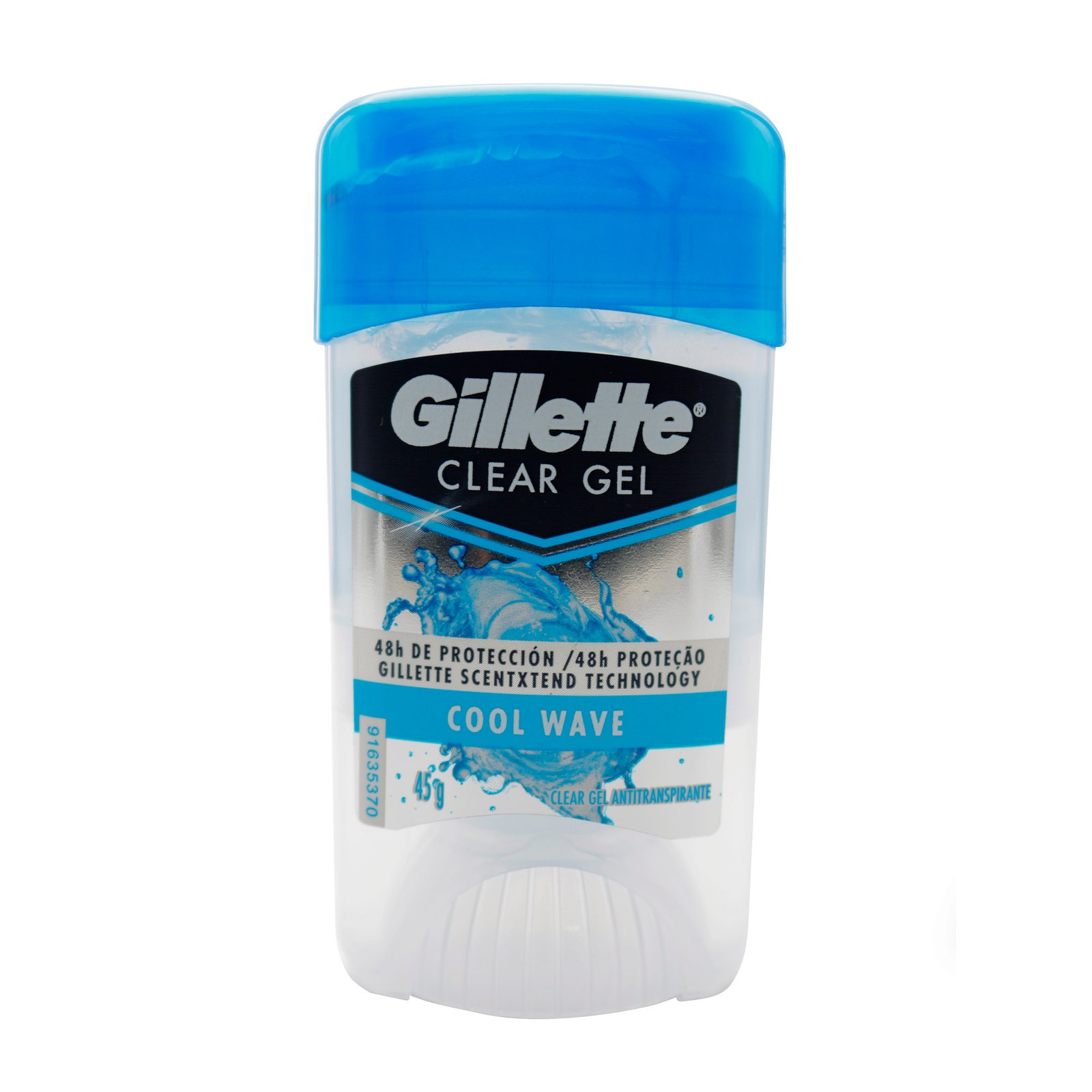 Desodorante Gillette Clear Gel Cool Wave X 45 Gramos