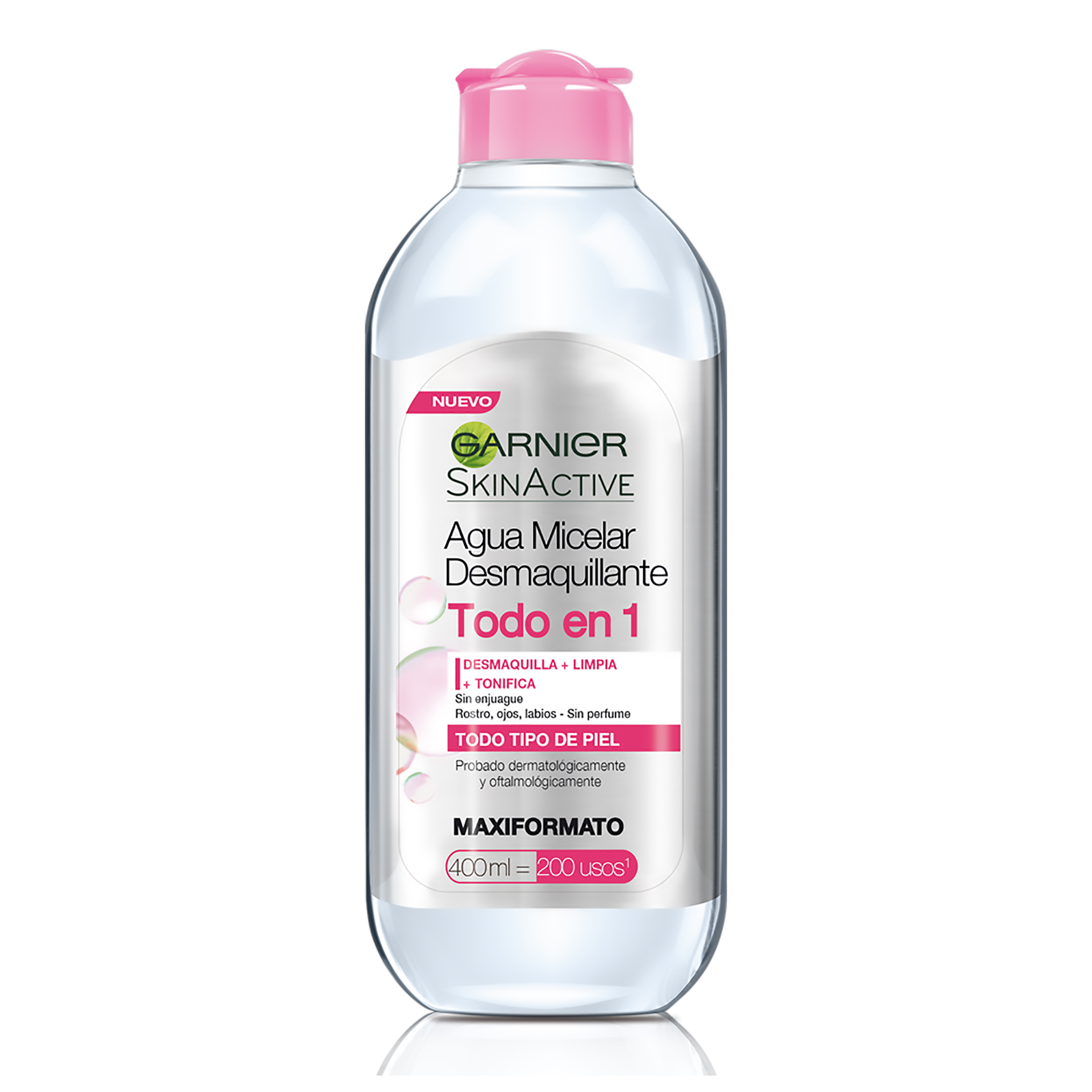 Agua Micelar Garnier Todo en 1 x 400 Ml