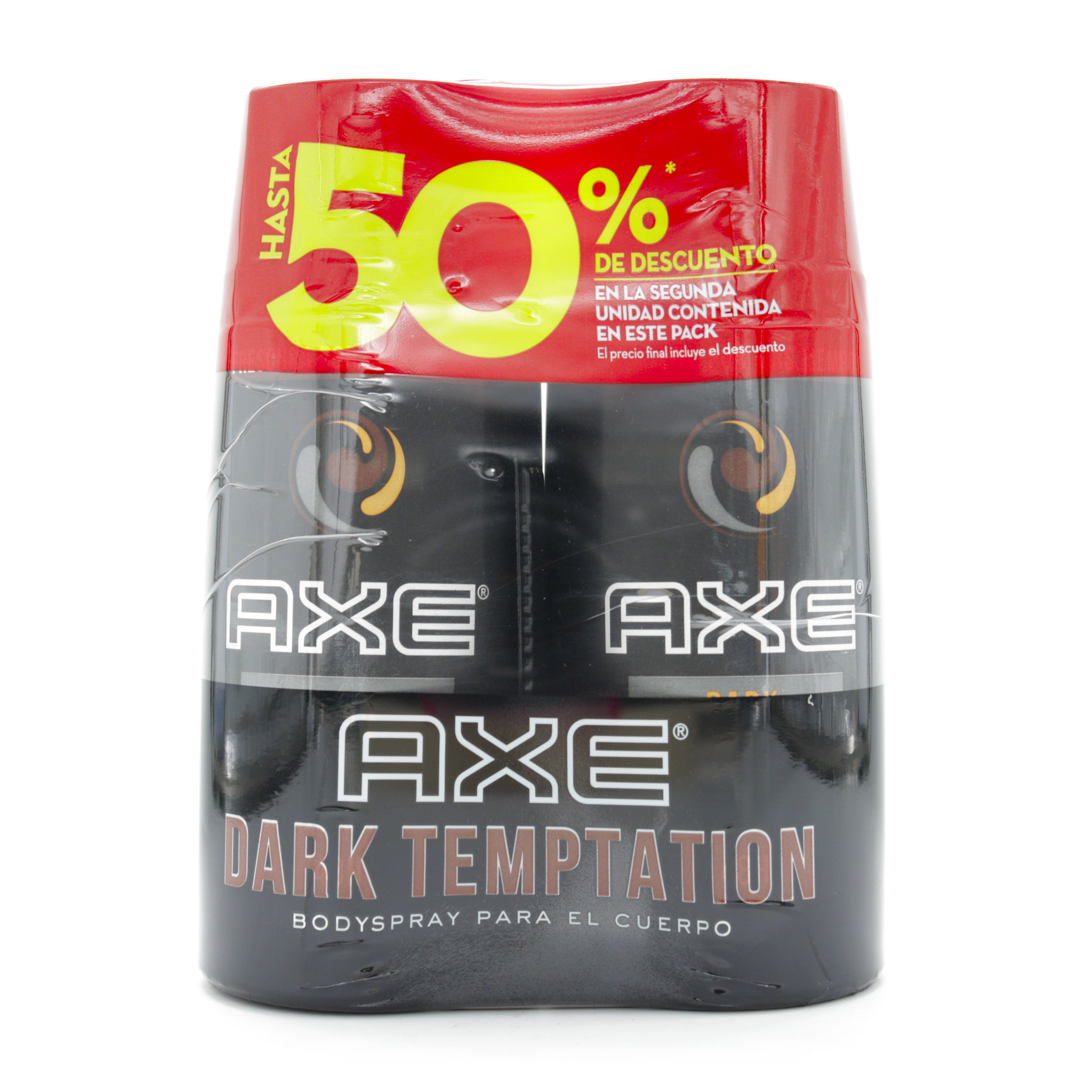 2 Desodorantes Axe Body Dark En Spray x 150ML c/u