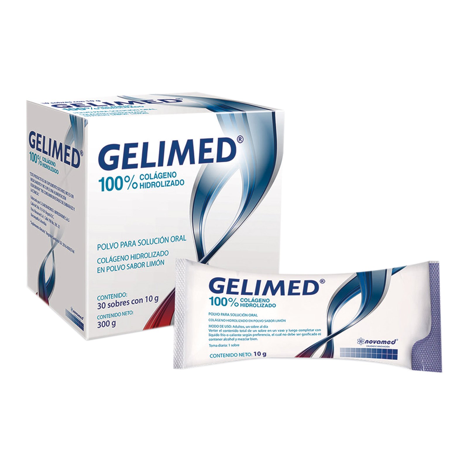 Gelimed Colageno Hidrolizado 10 Gr X 30 Sobres