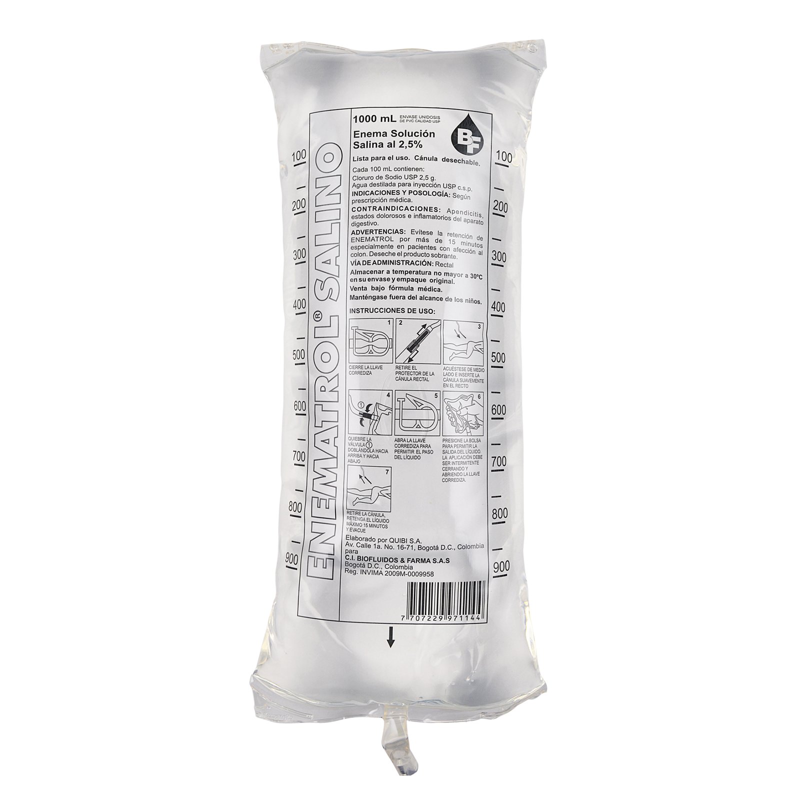 Enematrol Salino 1000 Ml