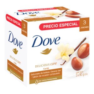 3 Jabon Dove Karite 90 Gr