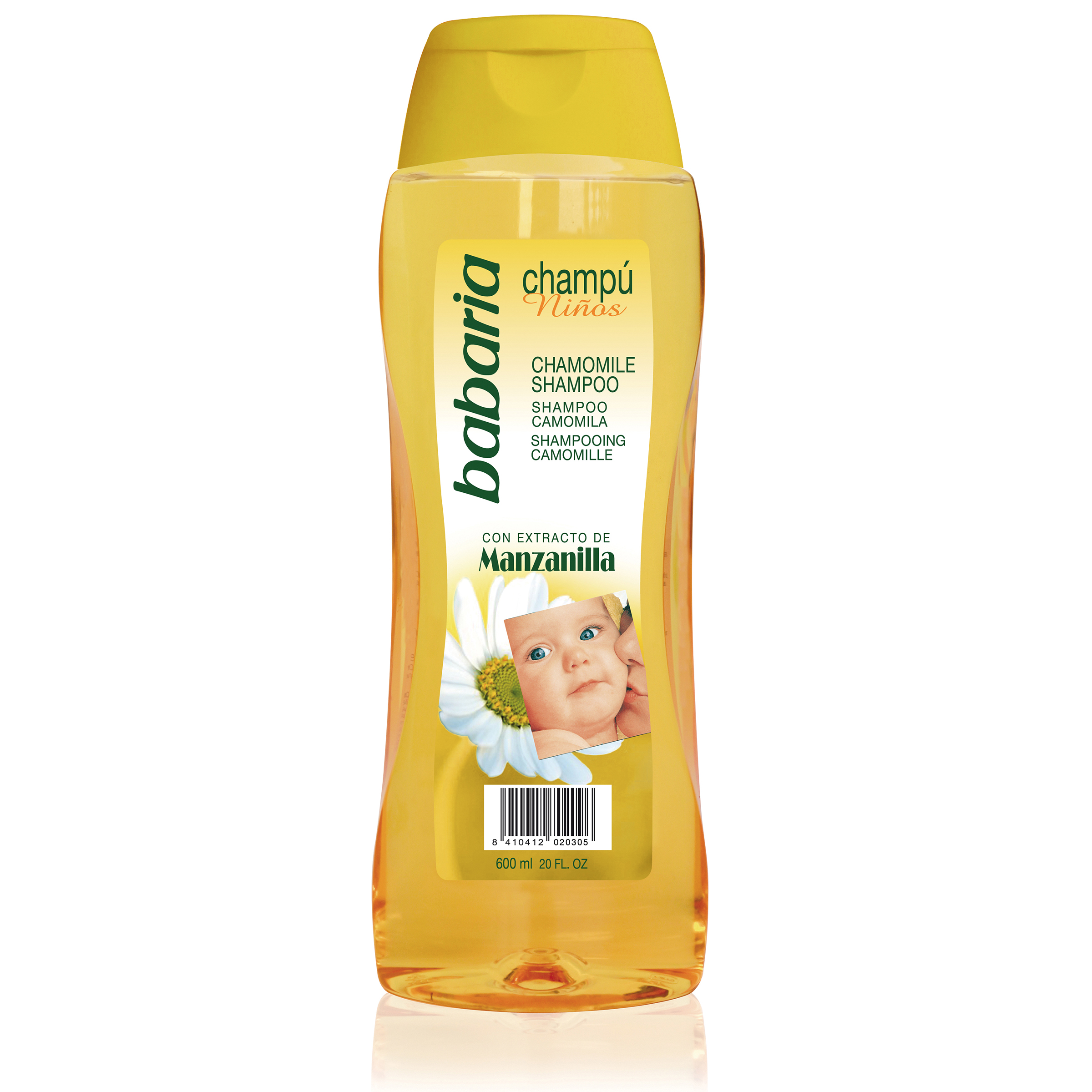 Champu Babaria Niños Manzanilla X 600 Ml