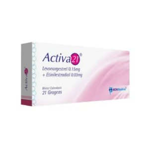 Activa 21 Levonorgestrel + Etinilestradiol X 21 Grageas