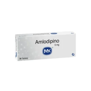 Amlodipino 5Mg 30 Tabletas Mk