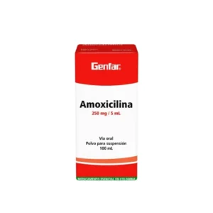 Amoxicilina 250 Mg Suspension X 100 Ml Gf