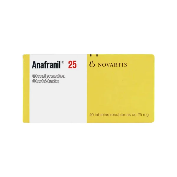 Anafranil Clomipramina 25 Mg 40 Grageas
