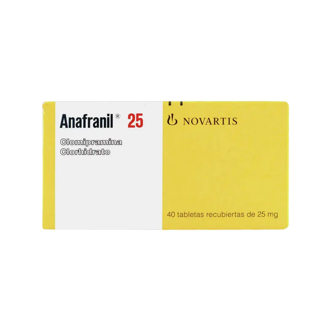 Anafranil Clomipramina 25 Mg 40 Grageas
