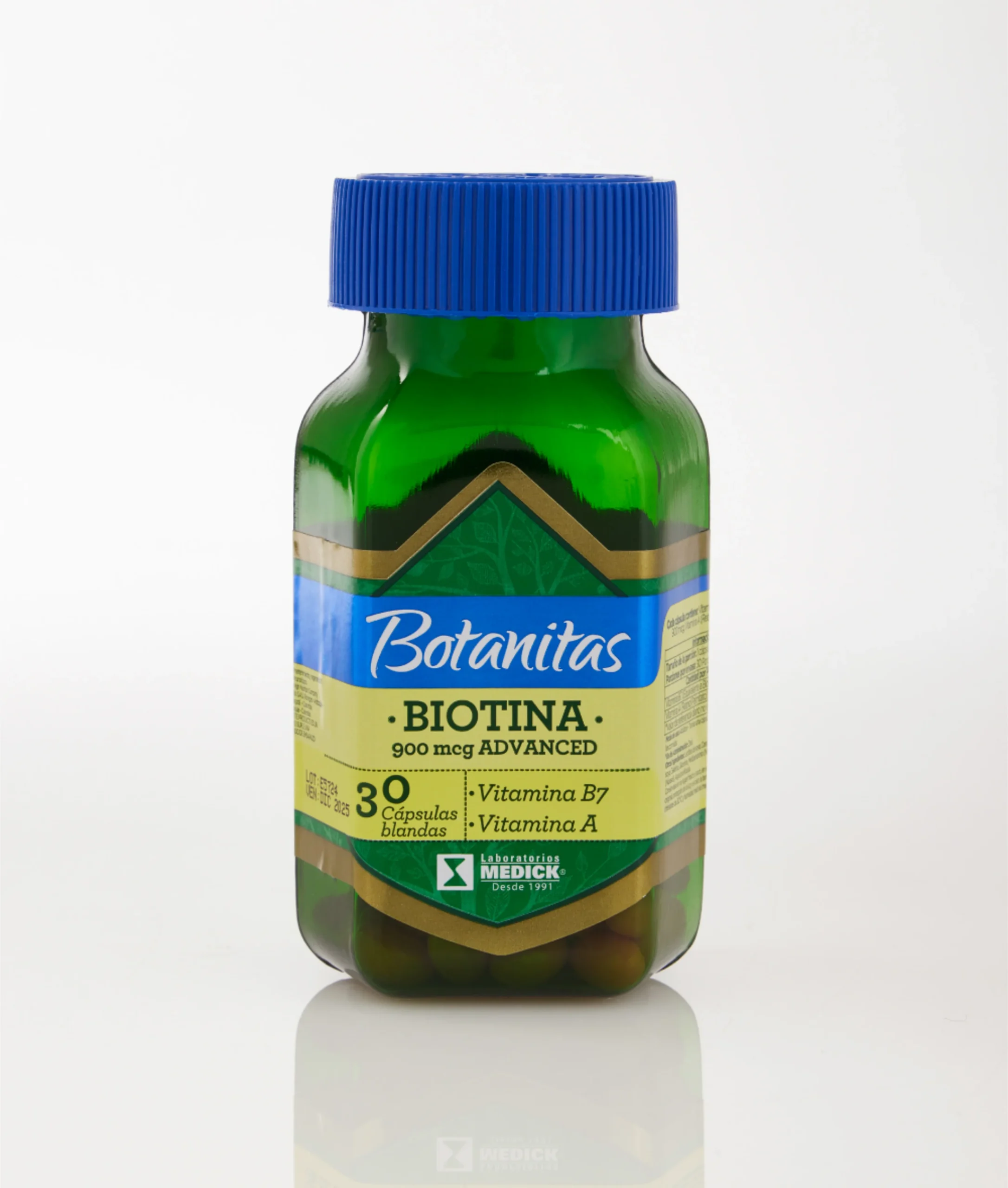 Biotina 900mcg advanced botanitas 30cap