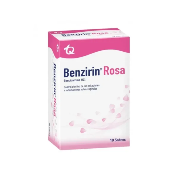 Benzirin Bencidamina Rosa 10 Sobres