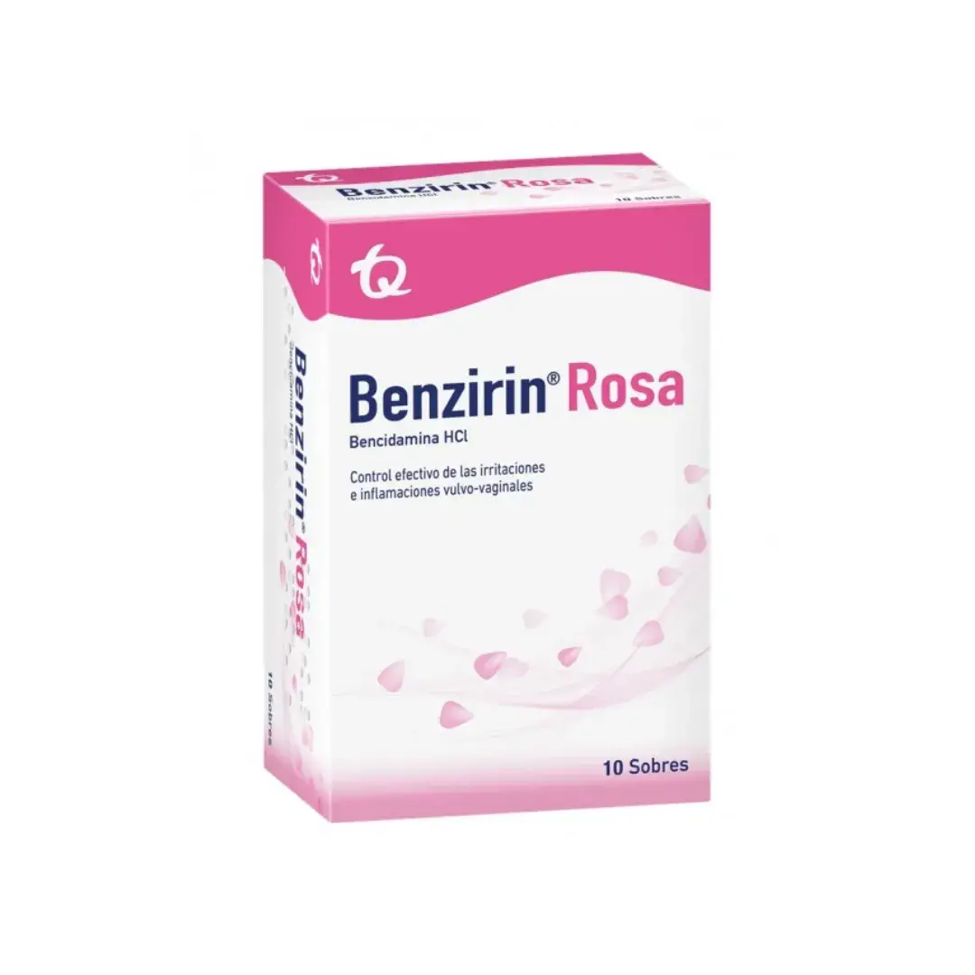 Benzirin Bencidamina Rosa 10 Sobres