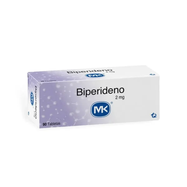 Biperideno 2 Mg 90 Tabletas. Mk