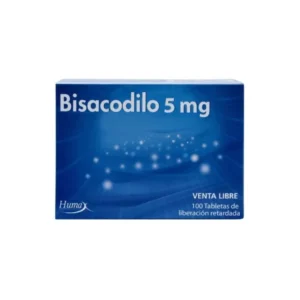 Bisacodilo 5 Mg 100 Tabletas Hp