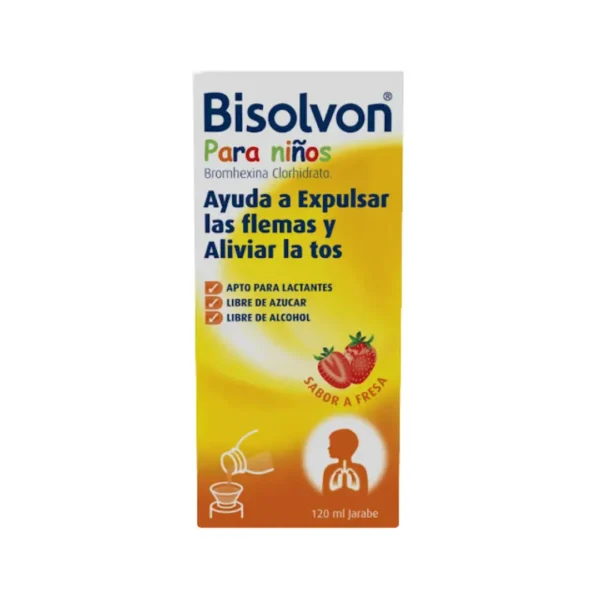 Bisolvon Ninos Bromhexina 120 Ml