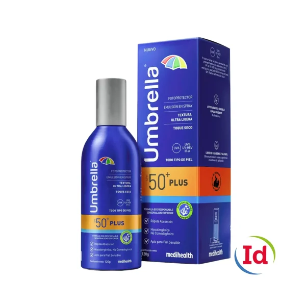 Bloqueador Umbrella Plus FPS50+ X 120 Gr