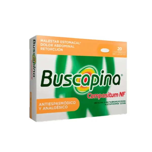 Buscapina Compositum Nf 325/10 Mg X 10 Comprimidos Recubiertos
