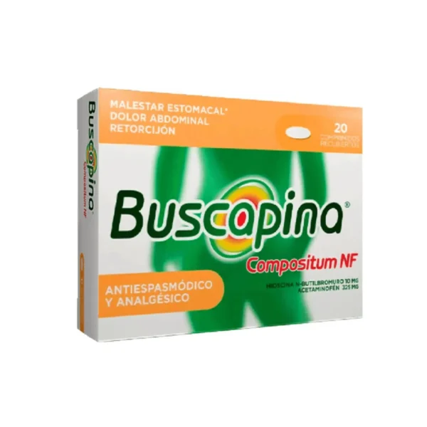 Buscapina Nf Compositum 325/10 Mg 20 Tbs