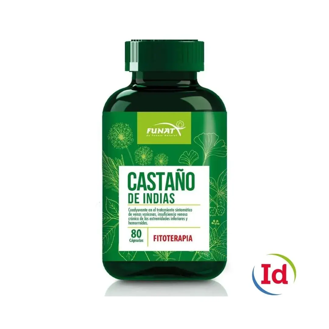 castano de indias x 80 capsulas funat