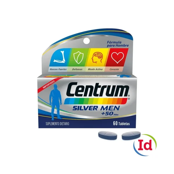 Centrum Silver Men 50 60 Tabletas