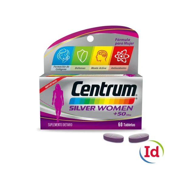 Centrum Silver Women 50 60 Tabletas