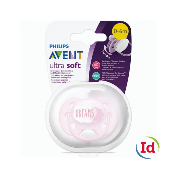 Chupo Soother Ultrasoft Dream Girl 0-6M Avent