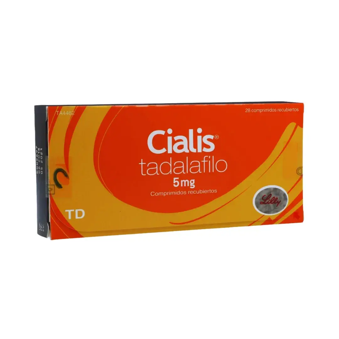 Cialis Tadalafilo 5 Miligramos 28 Tabletas