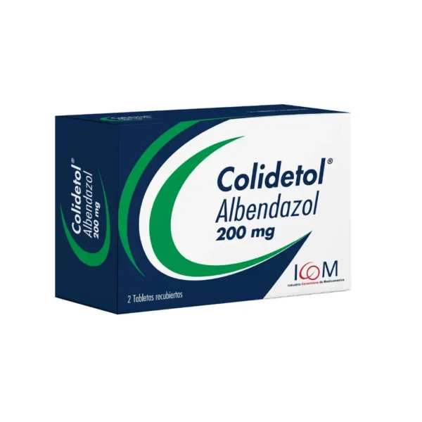 Colidetol 200 Mg 2 Tabletas Ic