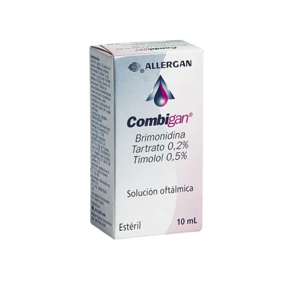 Combigan Timolol + Brimonidina Solucion Oftalmica X 10 Ml