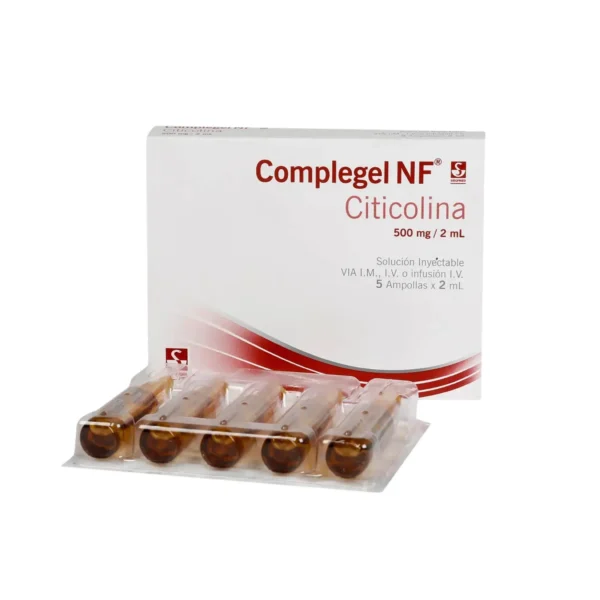 Complegel NF Citicolina 2 Ml X 5 Ampollas
