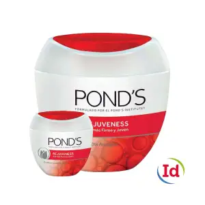 Crema Ponds Rejuveness X 100Gr + Crema Ponds Rejuveness X 50 Gr
