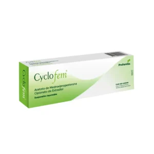 Cyclofem Estradiol + Medroxiprogesterona X 1 Ampolla