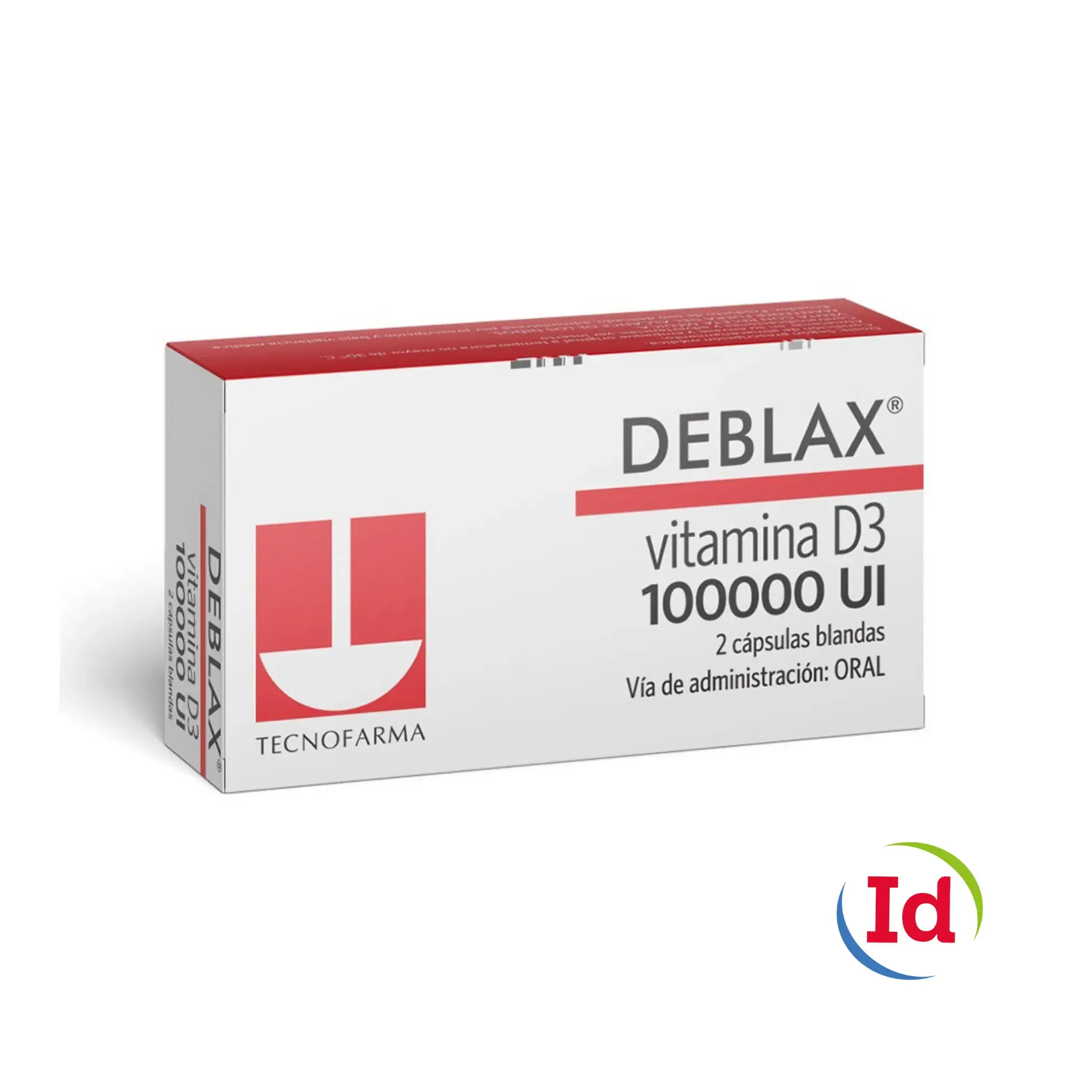 Deblax Vitamina D3 100000 Ui 2 Capsulas