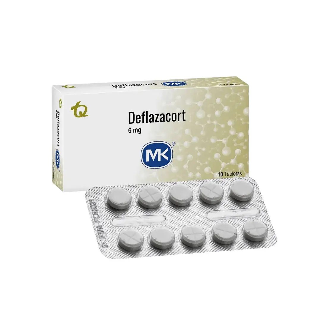 Deflazacort 6 Mg 10 Tabletas MkM7343