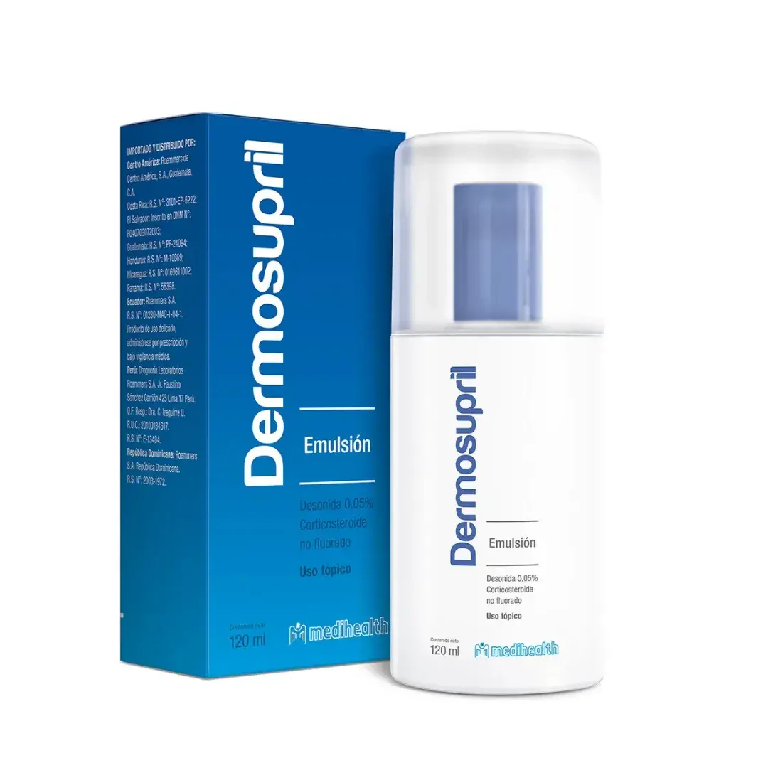 Dermosupril Desonida 0.05% Emulsion 120 Ml