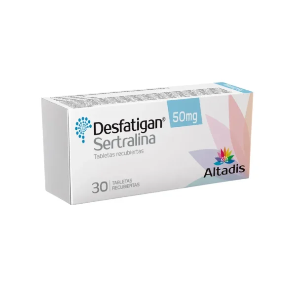 Desfatigan Sertralina 50 Mg 30 Tabletas