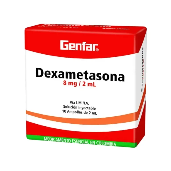 Dexametasona 8 Mg 2 Ml 10 Ampollas Gf