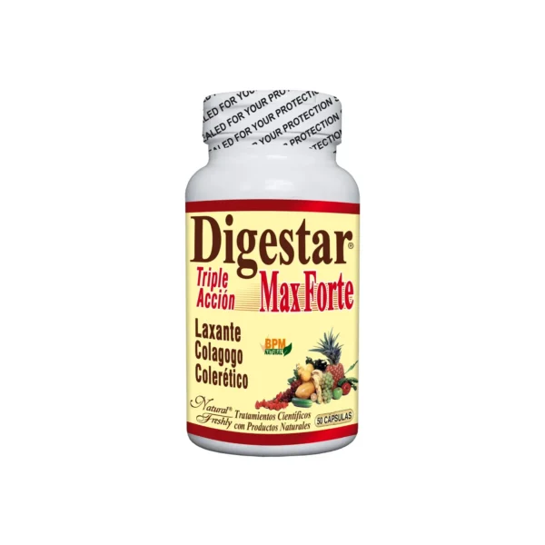 Digestar Max Forte Simeticona Frasco 50 Capsulas
