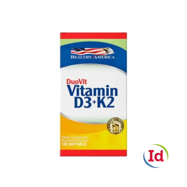 Duovit Vitamin D3+K2 100 Softgels