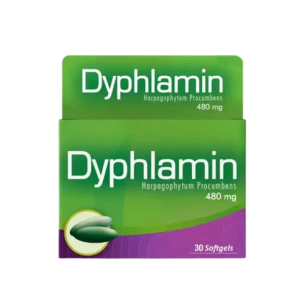 Dyphlamin 480 Mg 30 Softgels